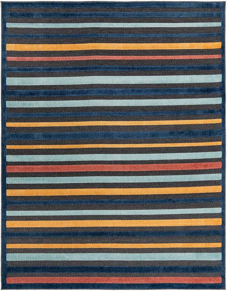 Detail image of 7' 10 x 10' Easy-Clean Belize Indoor / Outdoor Rug