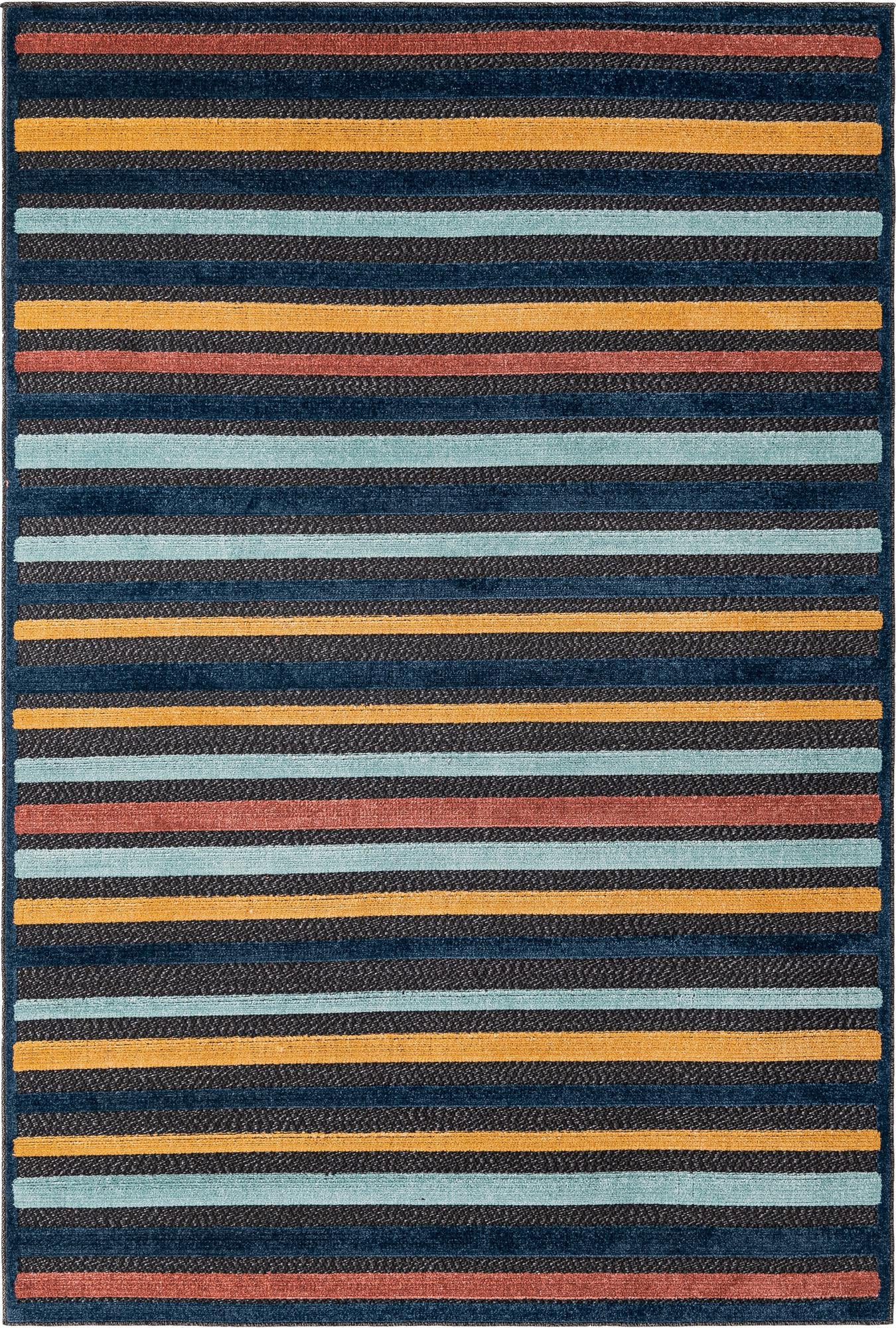 5' 3 x 8' Easy-Clean Belize Indoor / Outdoor Rug