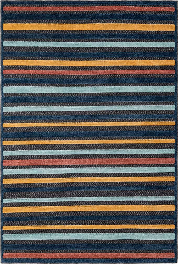 5' 3 x 8' Easy-Clean Belize Indoor / Outdoor Rug