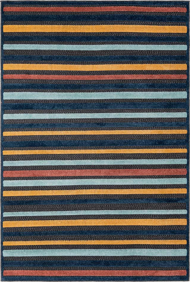 Detail image of 5' 3 x 8' Easy-Clean Belize Indoor / Outdoor Rug