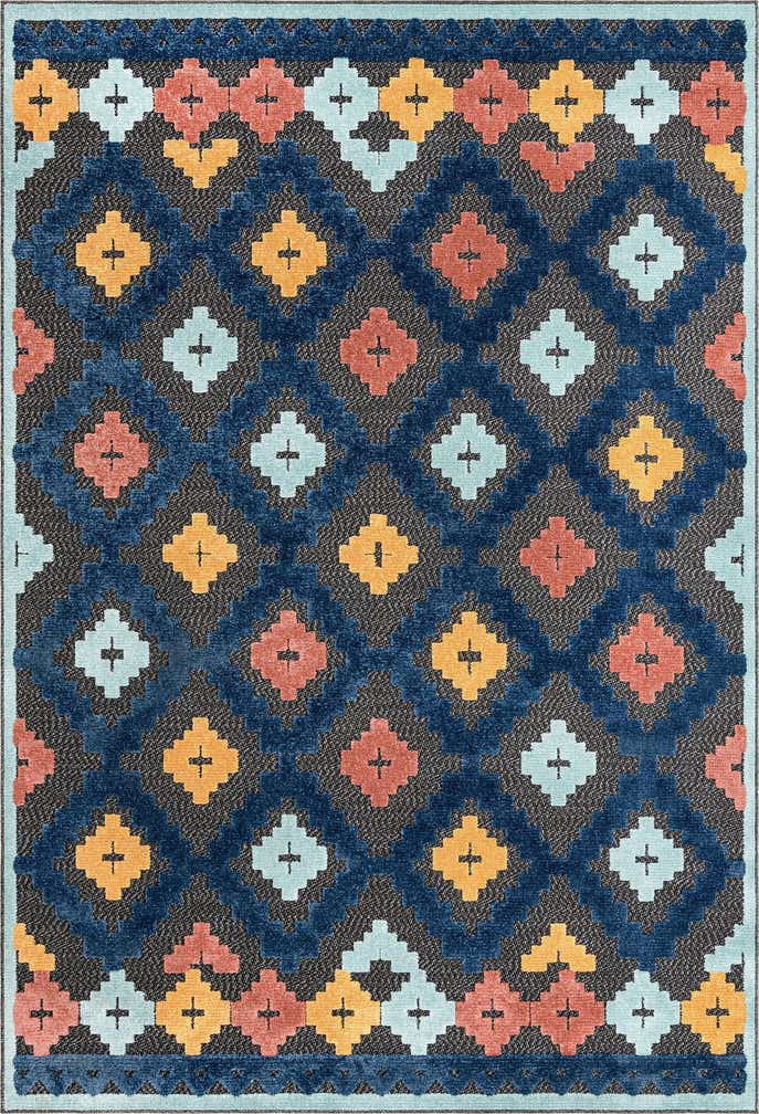 6' x 9' Easy-Clean Belize Indoor / Outdoor Rug