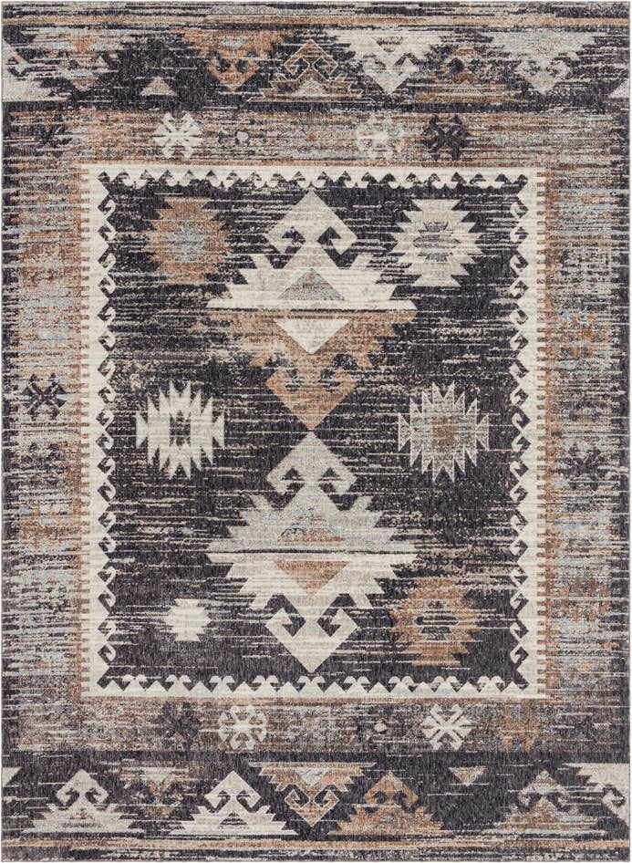 Detail image of 10' x 13' Eco Southwestern Rug