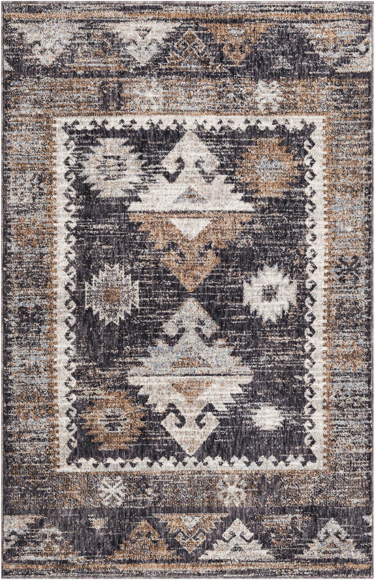 Primary image 4' x 6' Eco Southwestern Rug