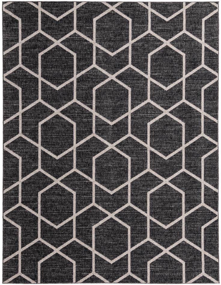 Detail image of 7' 10 x 10' Eco Trellis Rug