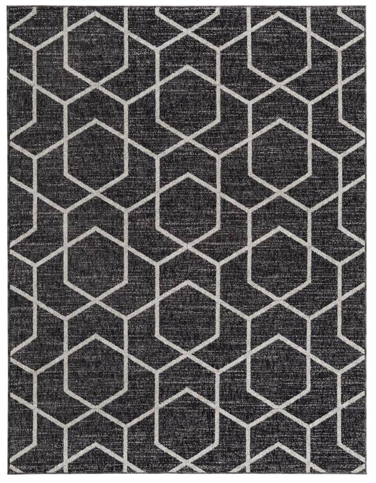 Detail image of 5' 3 x 8' Eco Trellis Rug