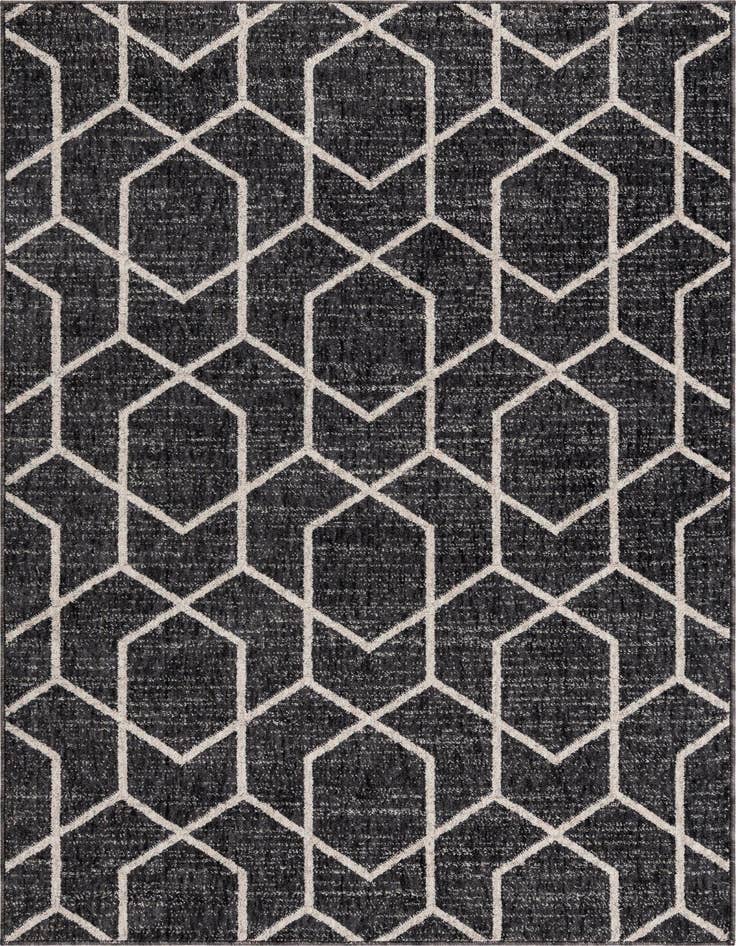 Detail image of 4' x 6' Eco Trellis Rug