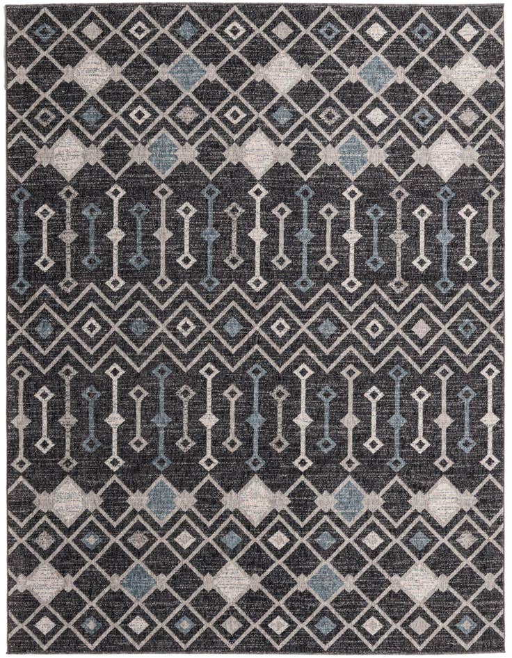 Detail image of 7' 10 x 10' Eco Trellis Rug