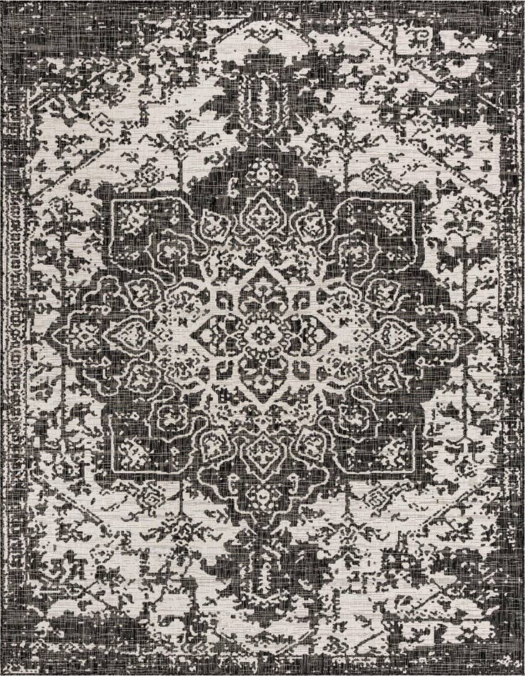 Detail image of 9' x 12' Easy-Clean Jill Zarin Dubai Indoor / Outdoor Rug