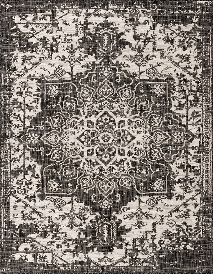 Detail image of 7' 10 x 10' Easy-Clean Jill Zarin Dubai Indoor / Outdoor Rug