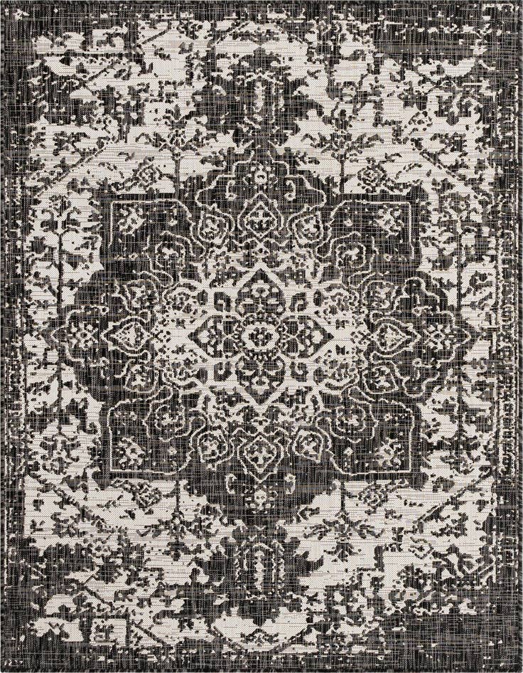 Detail image of 5' 3 x 8' Easy-Clean Jill Zarin Dubai Indoor / Outdoor Rug