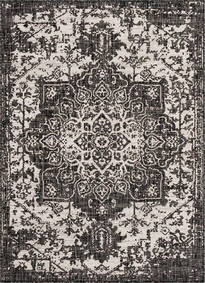 Detail image of 5' 3 x 8' Easy-Clean Jill Zarin Dubai Indoor / Outdoor Rug