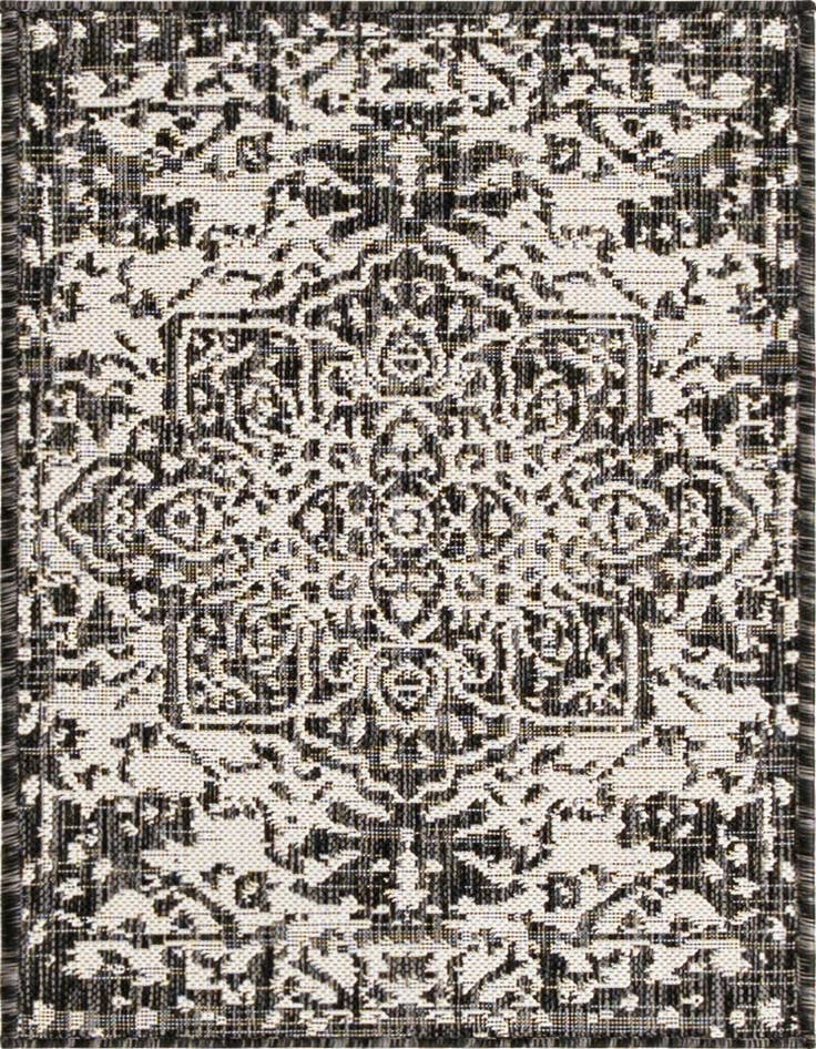 Detail image of 2' x 3' Easy-Clean Jill Zarin Dubai Indoor / Outdoor Rug