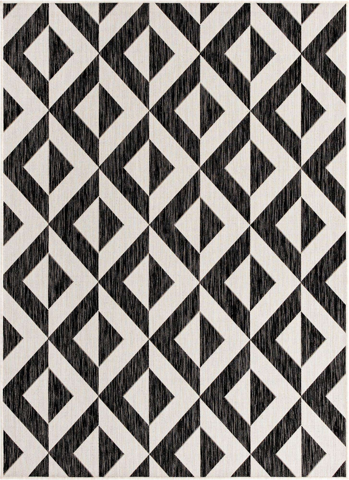5' 3 x 8' Easy-Clean Jill Zarin Napa Indoor / Outdoor Rug