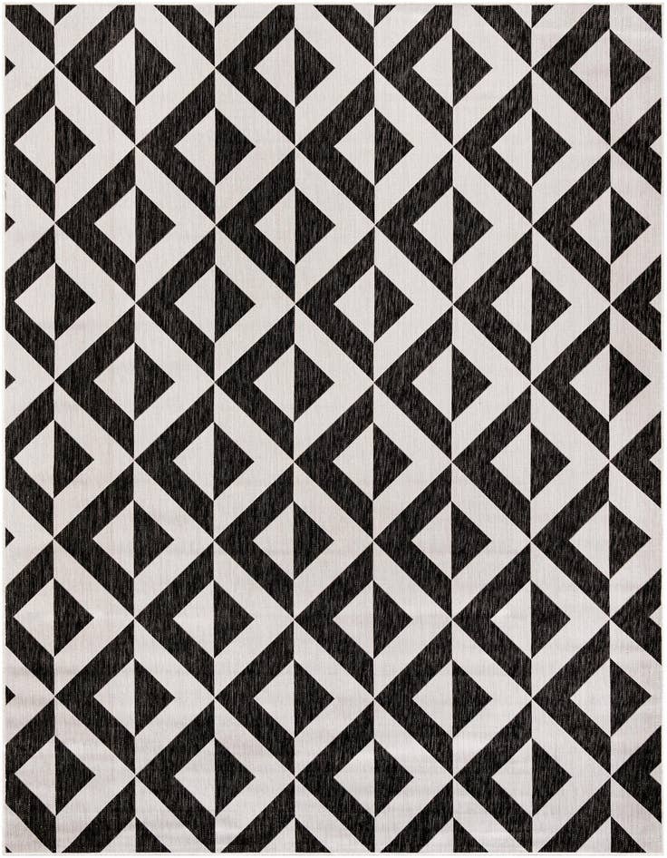 Detail image of 7' 10 x 11' Easy-Clean Jill Zarin Napa Indoor / Outdoor Rug