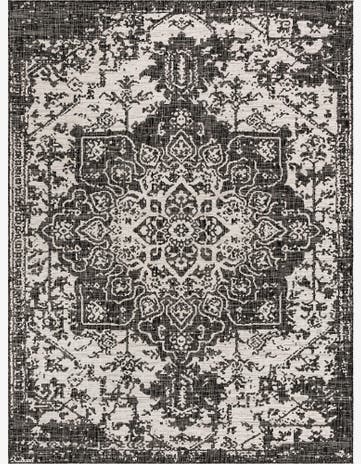 9' x 12' Easy-Clean Jill Zarin Dubai Indoor / Outdoor Rug