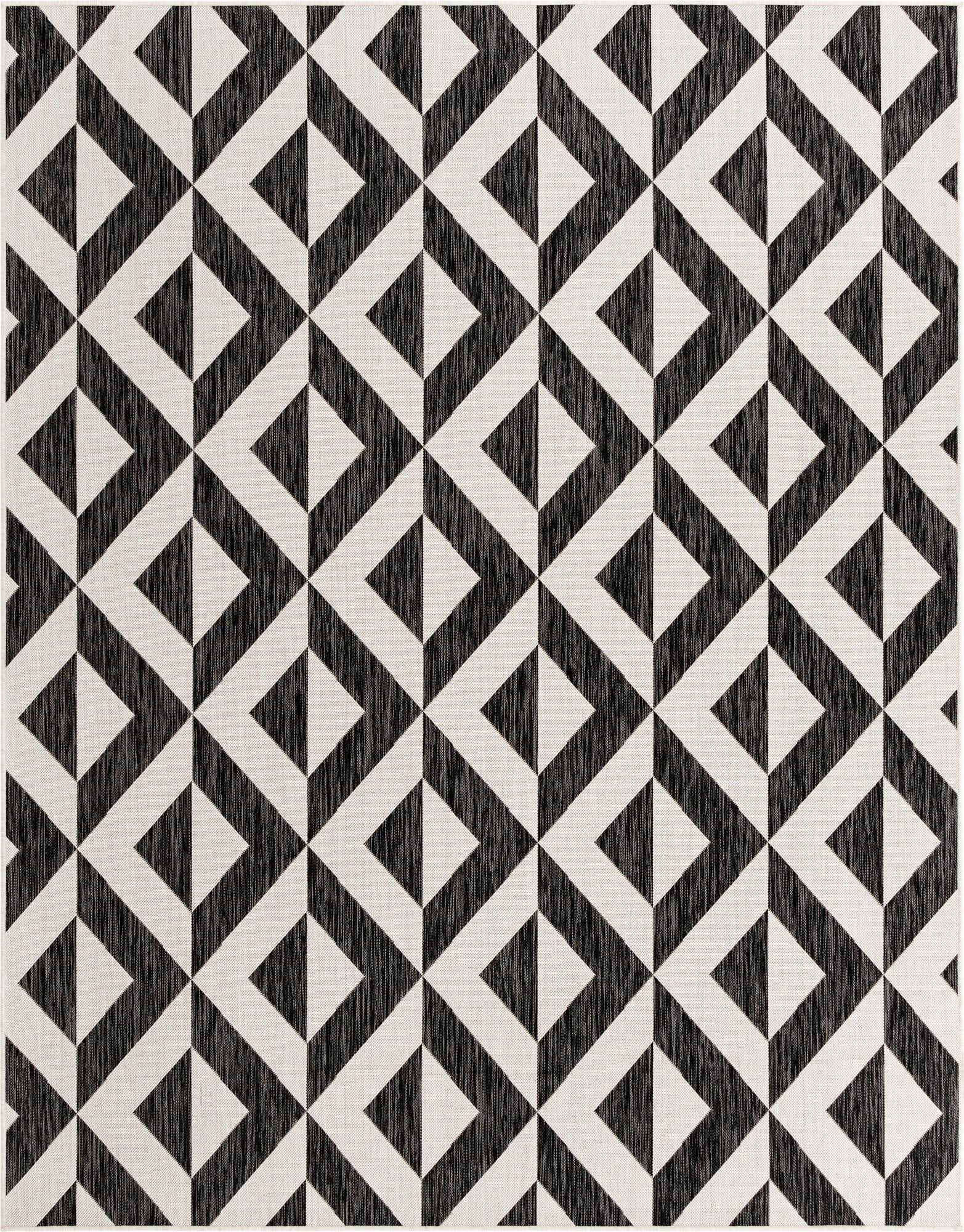 7' 10 x 10'  Washable Jill Zarin Napa Indoor / Outdoor Rug