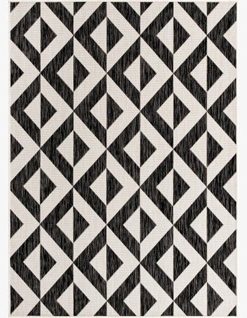 5' 3 x 8' Easy-Clean Jill Zarin Napa Indoor / Outdoor Rug