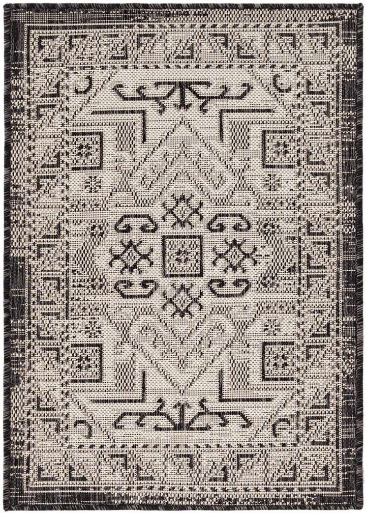 2' x 3' Easy-Clean Aztec Indoor / Outdoor Rug