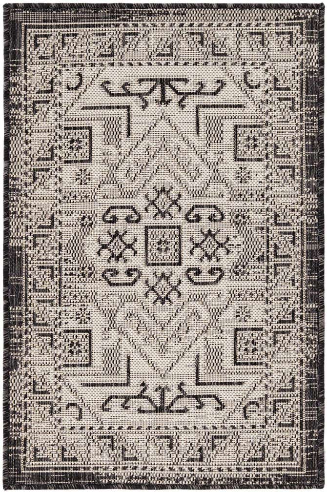 2' x 3' Easy-Clean Aztec Indoor / Outdoor Rug