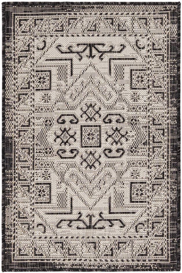 Detail image of 2' x 3' Easy-Clean Aztec Indoor / Outdoor Rug