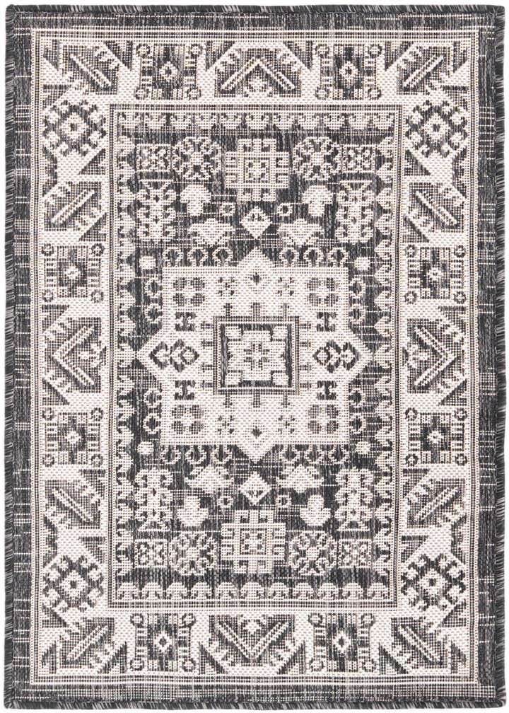 2' x 3' Easy-Clean Aztec Indoor / Outdoor Rug