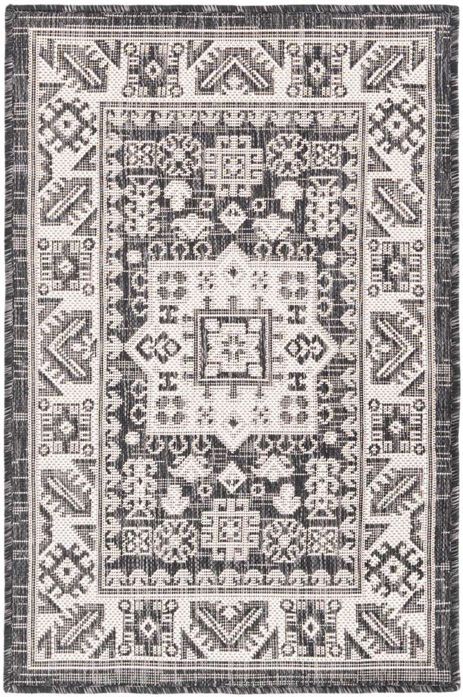 2' x 3' Easy-Clean Aztec Indoor / Outdoor Rug