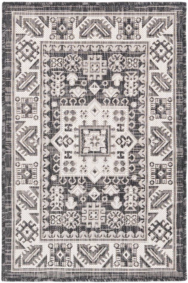 Detail image of 2' x 3' Easy-Clean Aztec Indoor / Outdoor Rug