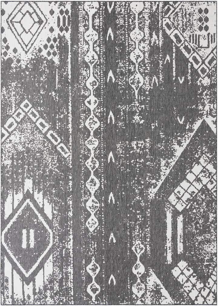 10' x 13' Easy-Clean Bohemian Indoor / Outdoor Rug