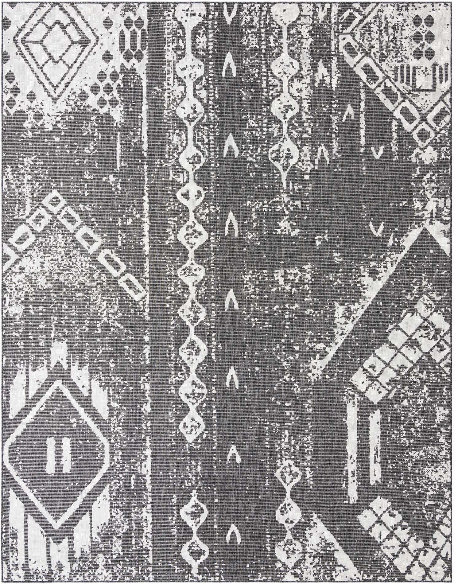 10' x 13' Easy-Clean Bohemian Indoor / Outdoor Rug