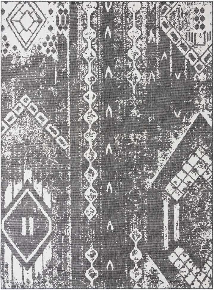 10' x 13' Easy-Clean Bohemian Indoor / Outdoor Rug