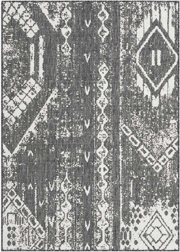 4' x 6' Easy-Clean Bohemian Indoor / Outdoor Rug