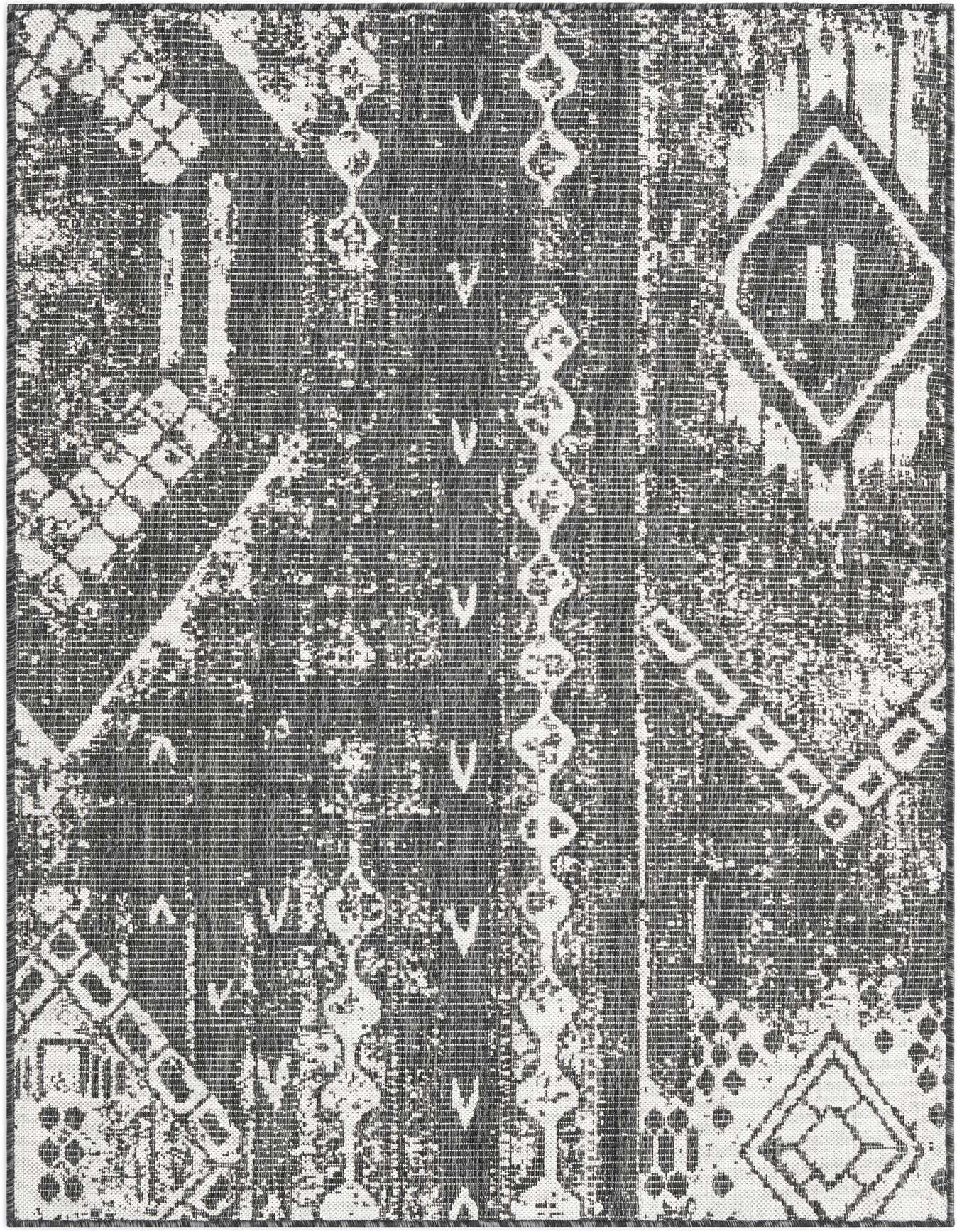 4' x 6' Easy-Clean Bohemian Indoor / Outdoor Rug