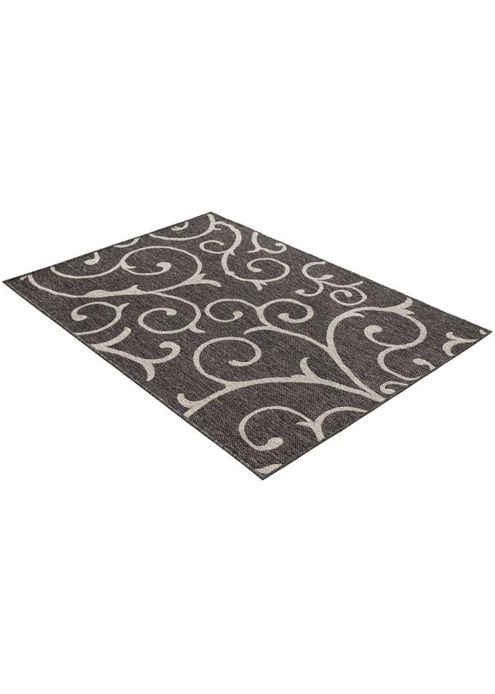 4' x 6' Easy-Clean Botanical Indoor / Outdoor Rug