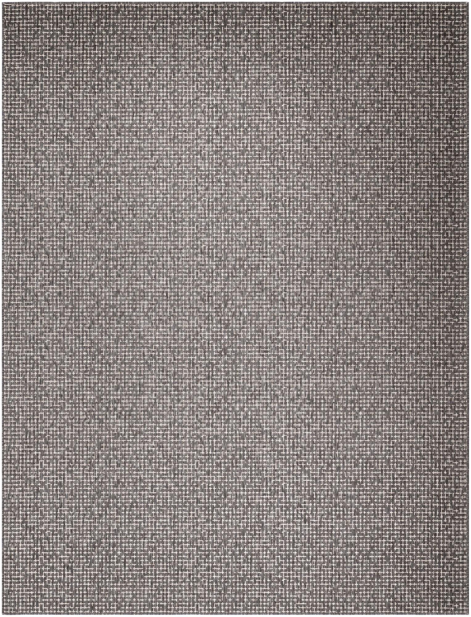 10' x 13' Easy-Clean Checkered Indoor / Outdoor Rug