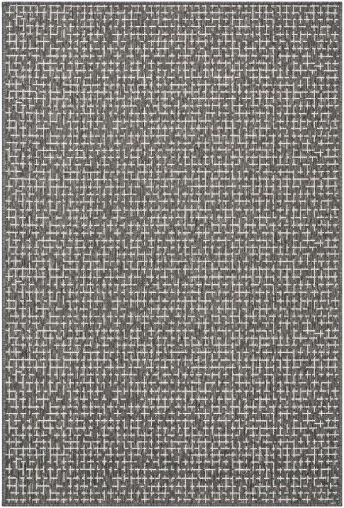 4' x 6' Easy-Clean Checkered Indoor / Outdoor Rug