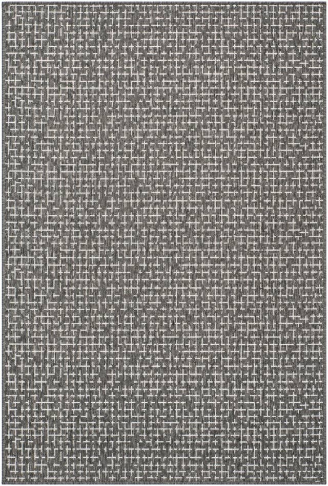Detail image of 4' x 6' Easy-Clean Checkered Indoor / Outdoor Rug