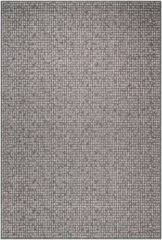6' x 9' Easy-Clean Checkered Indoor / Outdoor Rug
