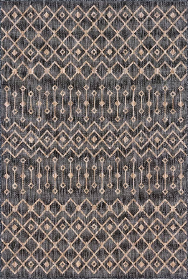 Detail image of 6' x 9' Easy-Clean Lattice Indoor / Outdoor Rug