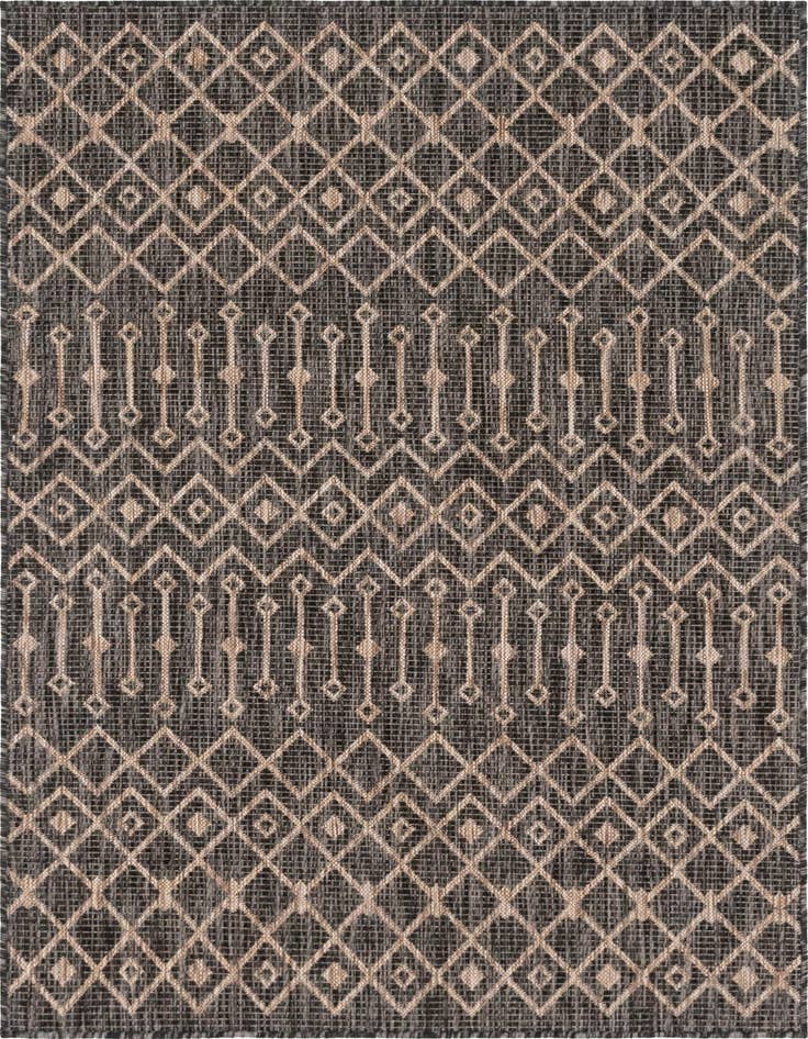 Detail image of 4' x 6' Easy-Clean Lattice Indoor / Outdoor Rug