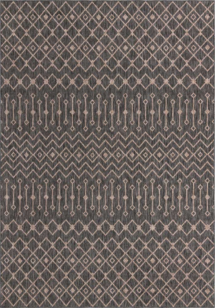 10' x 14' Easy-Clean Lattice Indoor / Outdoor Rug