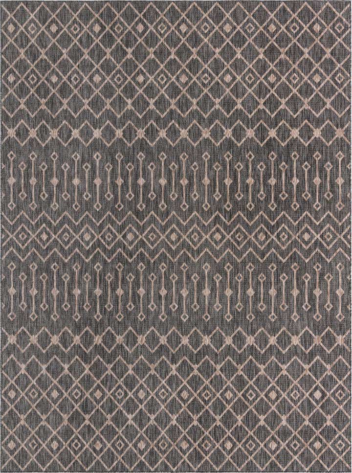 10' x 13' Easy-Clean Lattice Indoor / Outdoor Rug