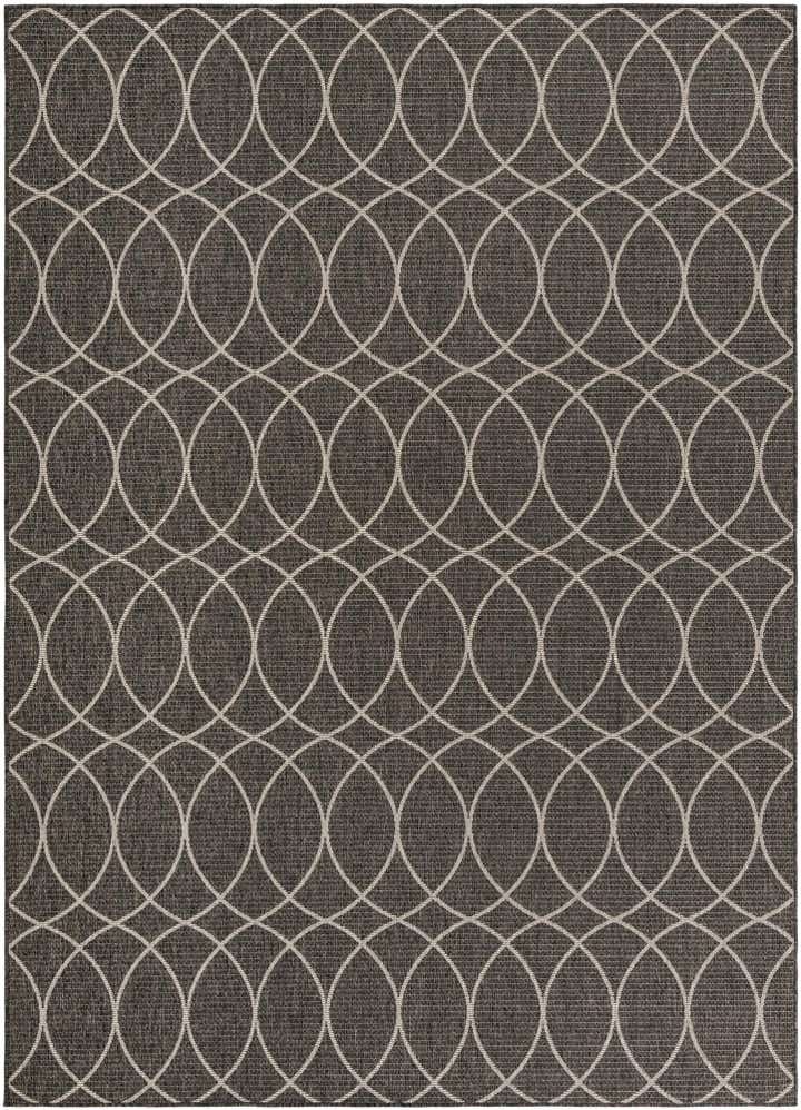 240cm x 335cm Easy-Clean Lattice Indoor / Outdoor Rug