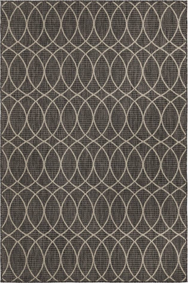 Detail image of 5' 3 x 8' Easy-Clean Lattice Indoor / Outdoor Rug