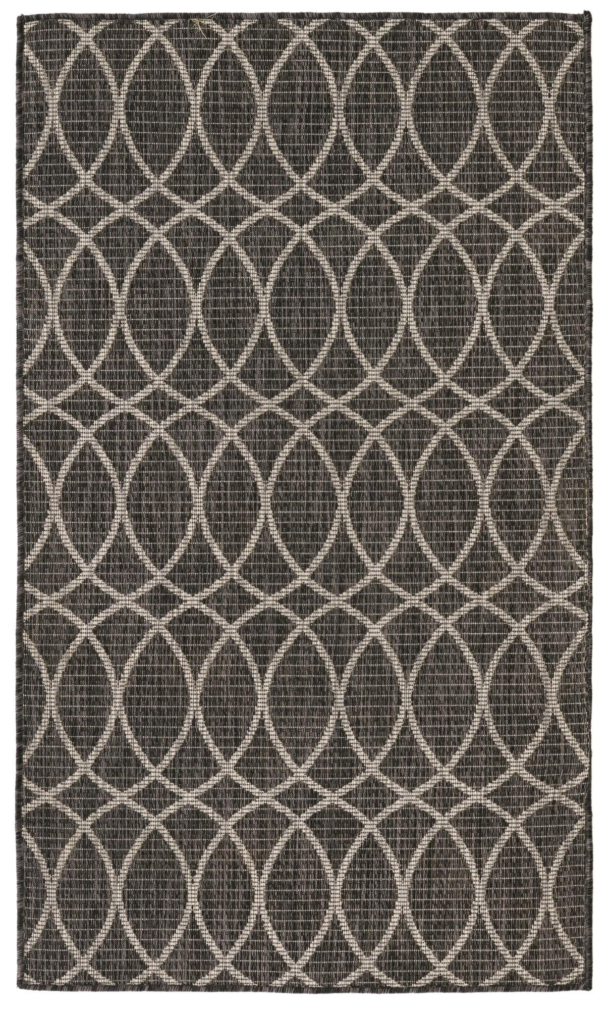 3' x 5' 3 Easy-Clean Lattice Indoor / Outdoor Rug