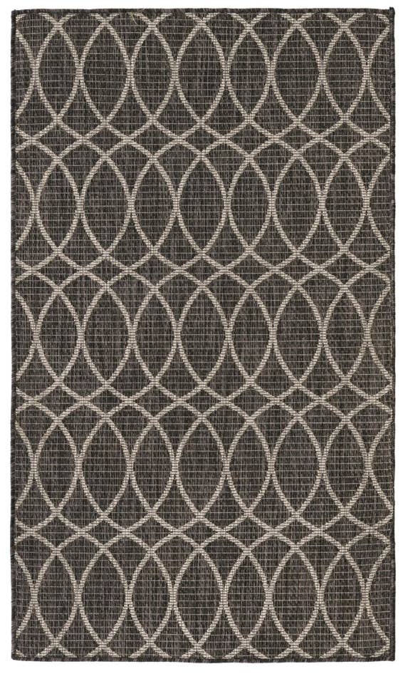 Detail image of 3' x 5' 3 Easy-Clean Lattice Indoor / Outdoor Rug