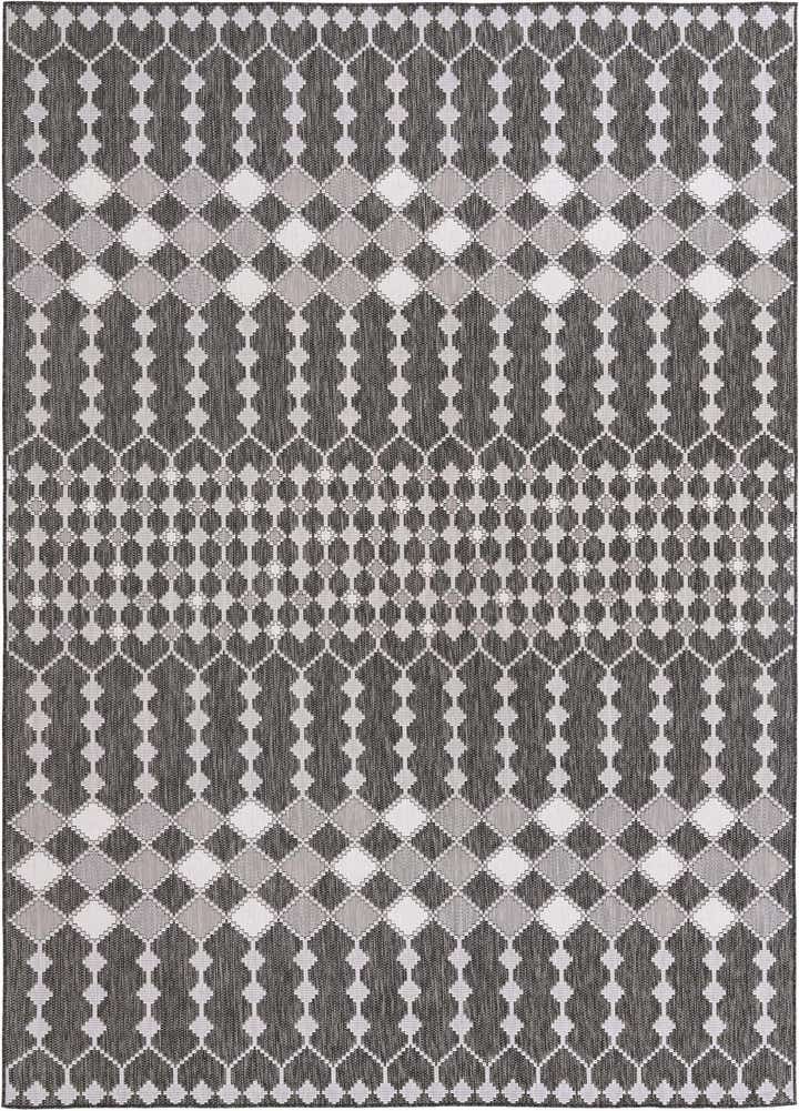 10' x 14' Easy-Clean Lattice Indoor / Outdoor Rug