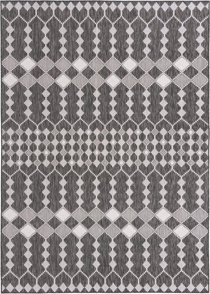 Detailansicht von 240cm x 335cm Leicht zu reinigen Lattice Innen- / Außenbereich Teppich