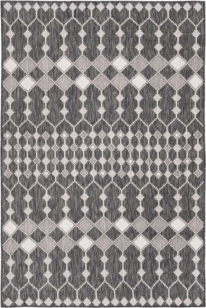 160cm x 245cm Easy-Clean Lattice Indoor / Outdoor Rug