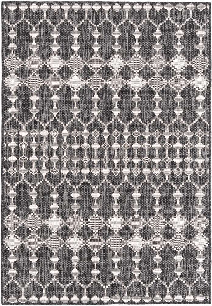 4' x 6' Easy-Clean Lattice Indoor / Outdoor Rug