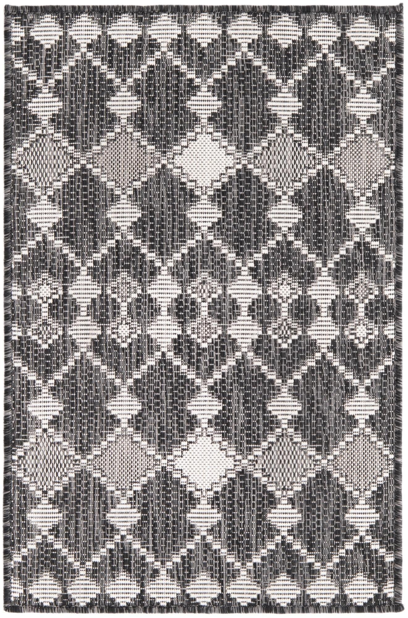 2' x 3' Easy-Clean Lattice Indoor / Outdoor Rug